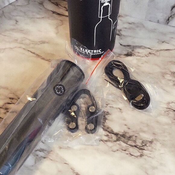 One-Touch Automatic Electric Wine Opener Aluminum Stainless Steel - Picture 13 of 16